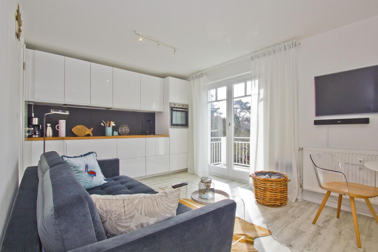 Ferienwohnung Mit Balkon Und Meerblick - Ferienresidenz Zwei Bodden Fewo 1-4 Lietzow Esterno foto