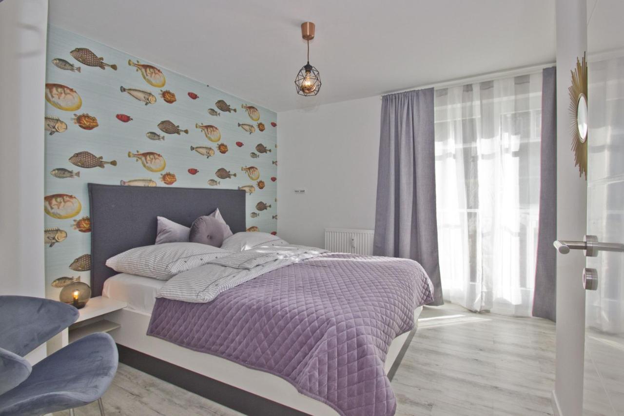 Ferienwohnung Mit Balkon Und Meerblick - Ferienresidenz Zwei Bodden Fewo 1-4 Lietzow Esterno foto